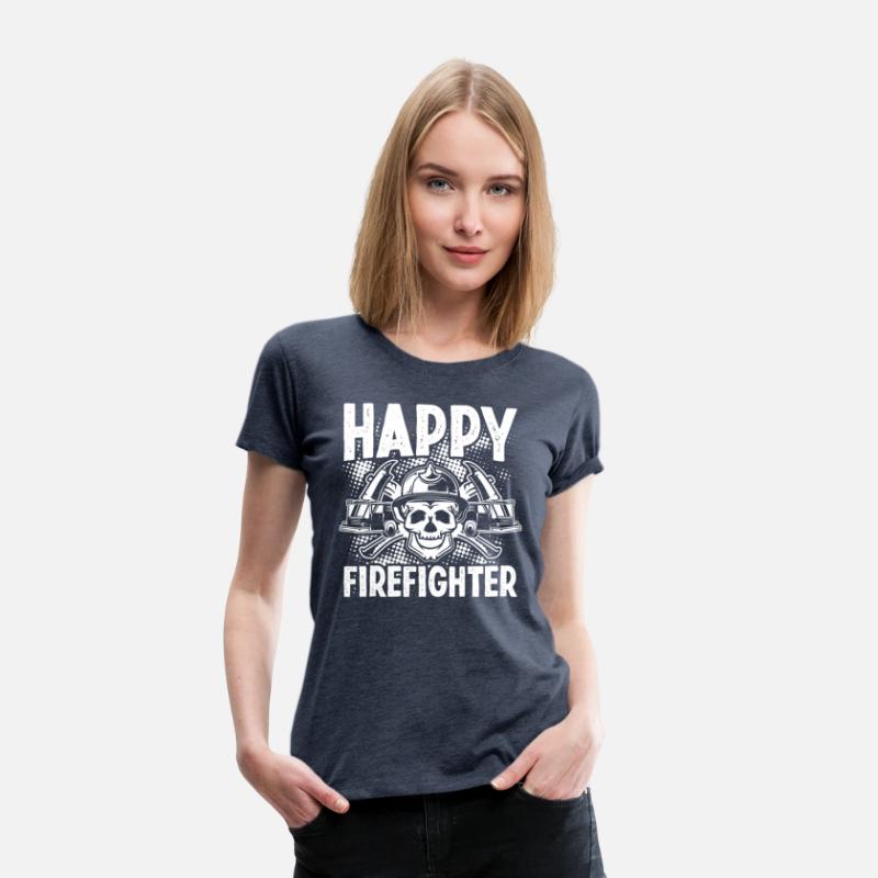 Fireman happy firefighter fire department