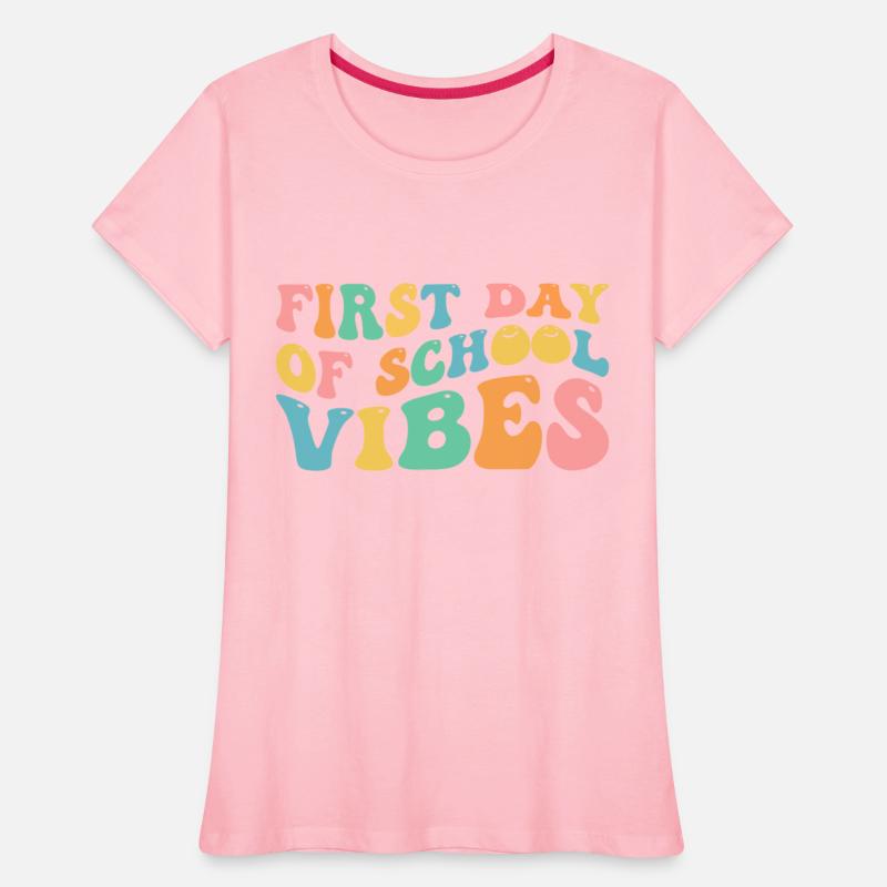 First Day Of School Vibes Back To School T-Shirt