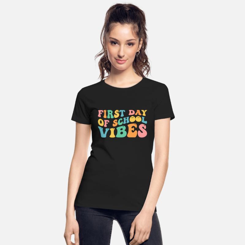 First Day Of School Vibes Back To School T-Shirt
