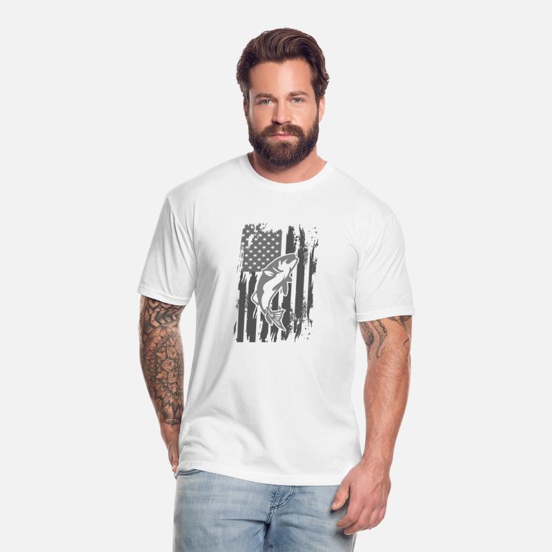 Fishing American Flag