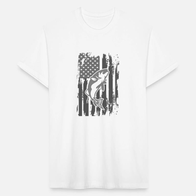 Fishing American Flag