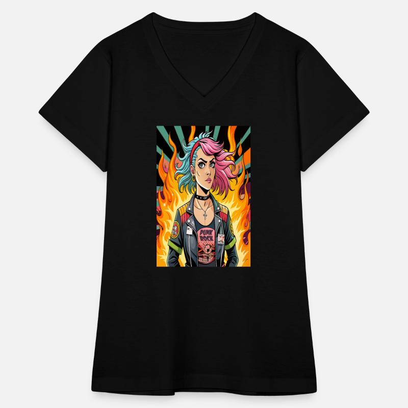 Flames of Punk Rock Girl