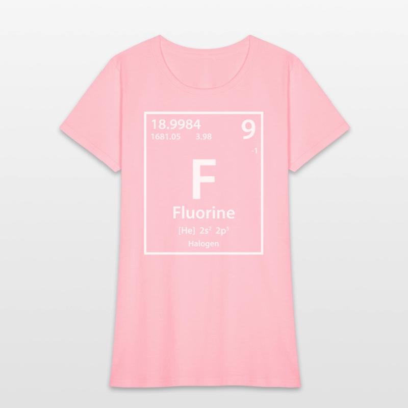 Fluorine Element (white)