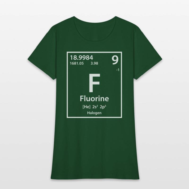 Fluorine Element (white)