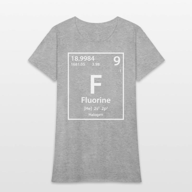 Fluorine Element (white)