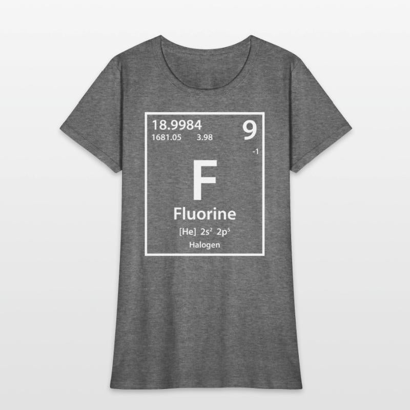 Fluorine Element (white)