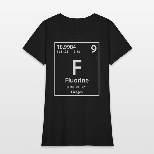 Fluorine Element (white)