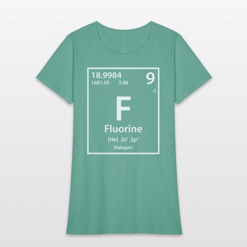 Fluorine Element (white)