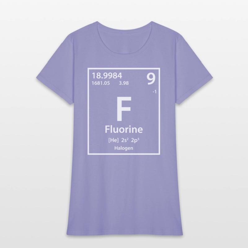 Fluorine Element (white)