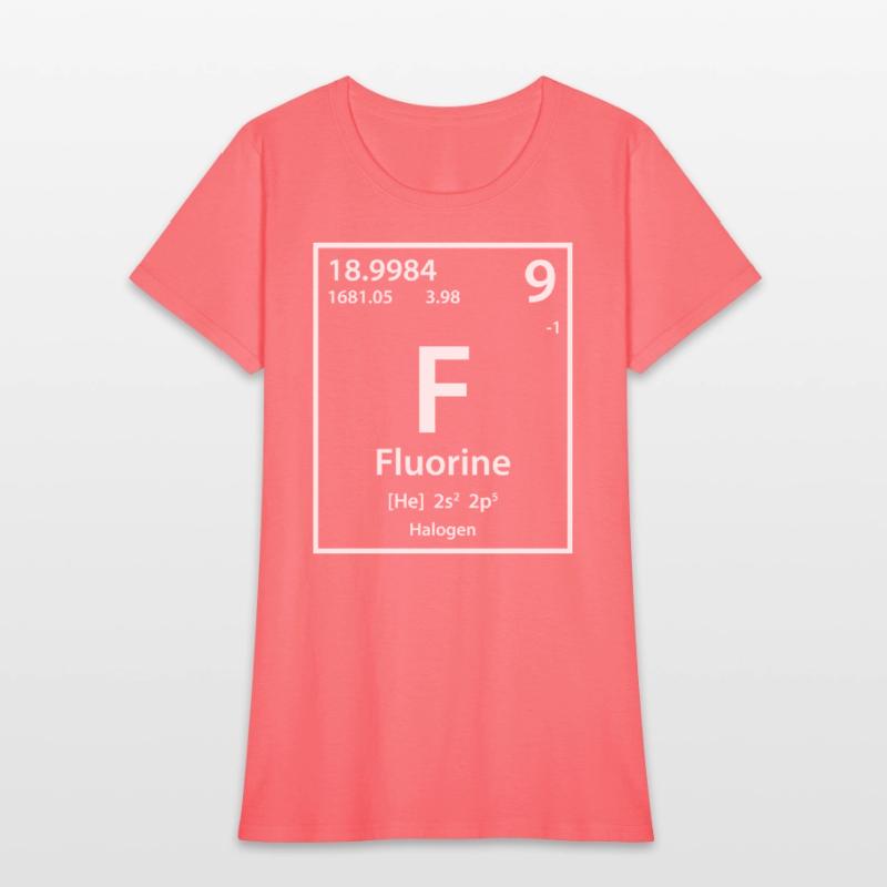Fluorine Element (white)