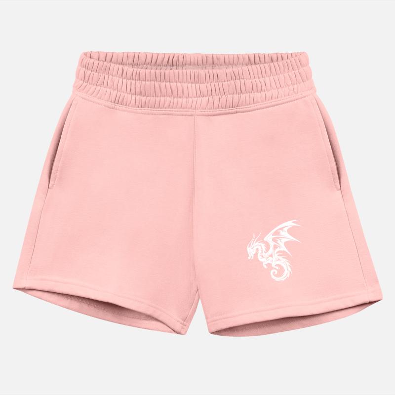 Flying Chinese Dragon In Tattoo Style