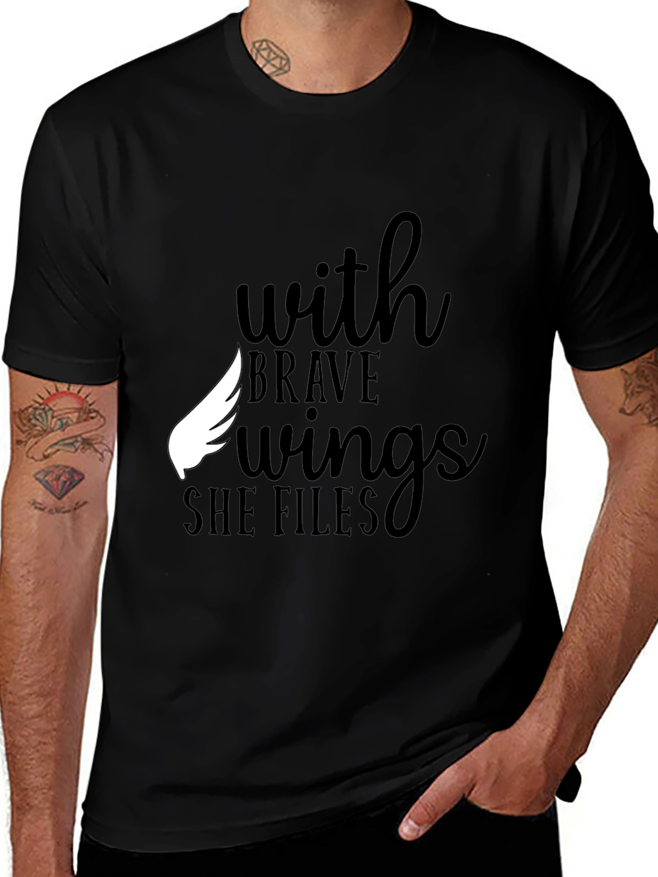 Brave Wings Graphic Tee