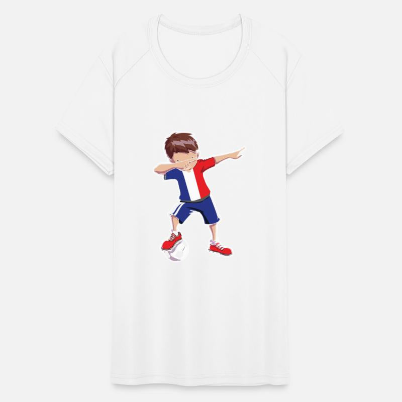 France Football Jersey French Soccer Fan Dabbing