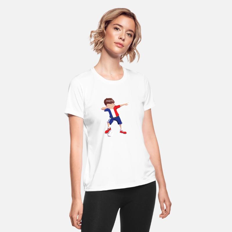 France Football Jersey French Soccer Fan Dabbing