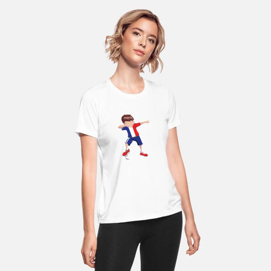 France Football Jersey French Soccer Fan Dabbing