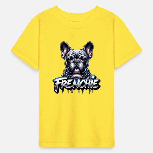 French Bulldog Graffiti Style Illustration