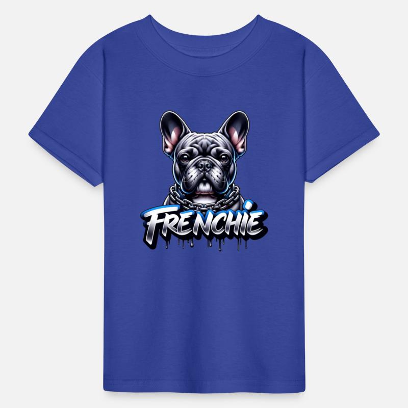 French Bulldog Graffiti Style Illustration
