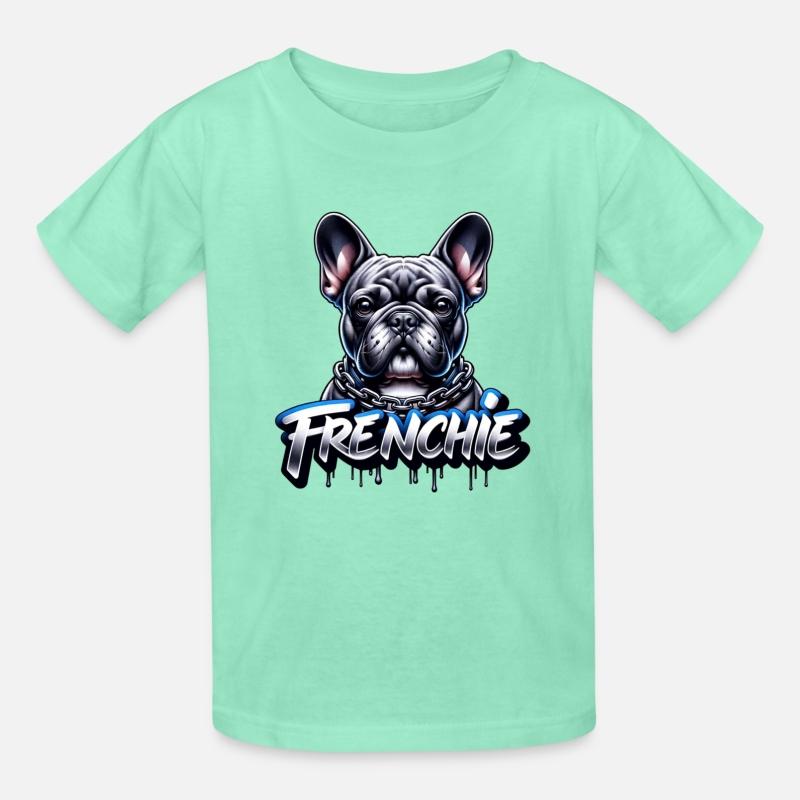 French Bulldog Graffiti Style Illustration