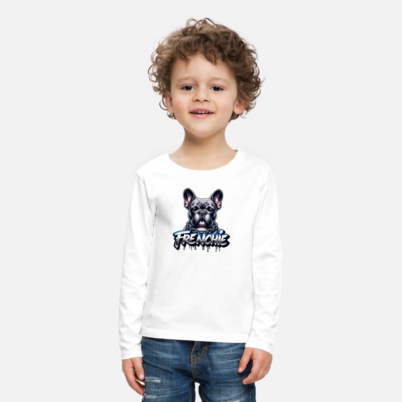 French Bulldog Graffiti Style Illustration