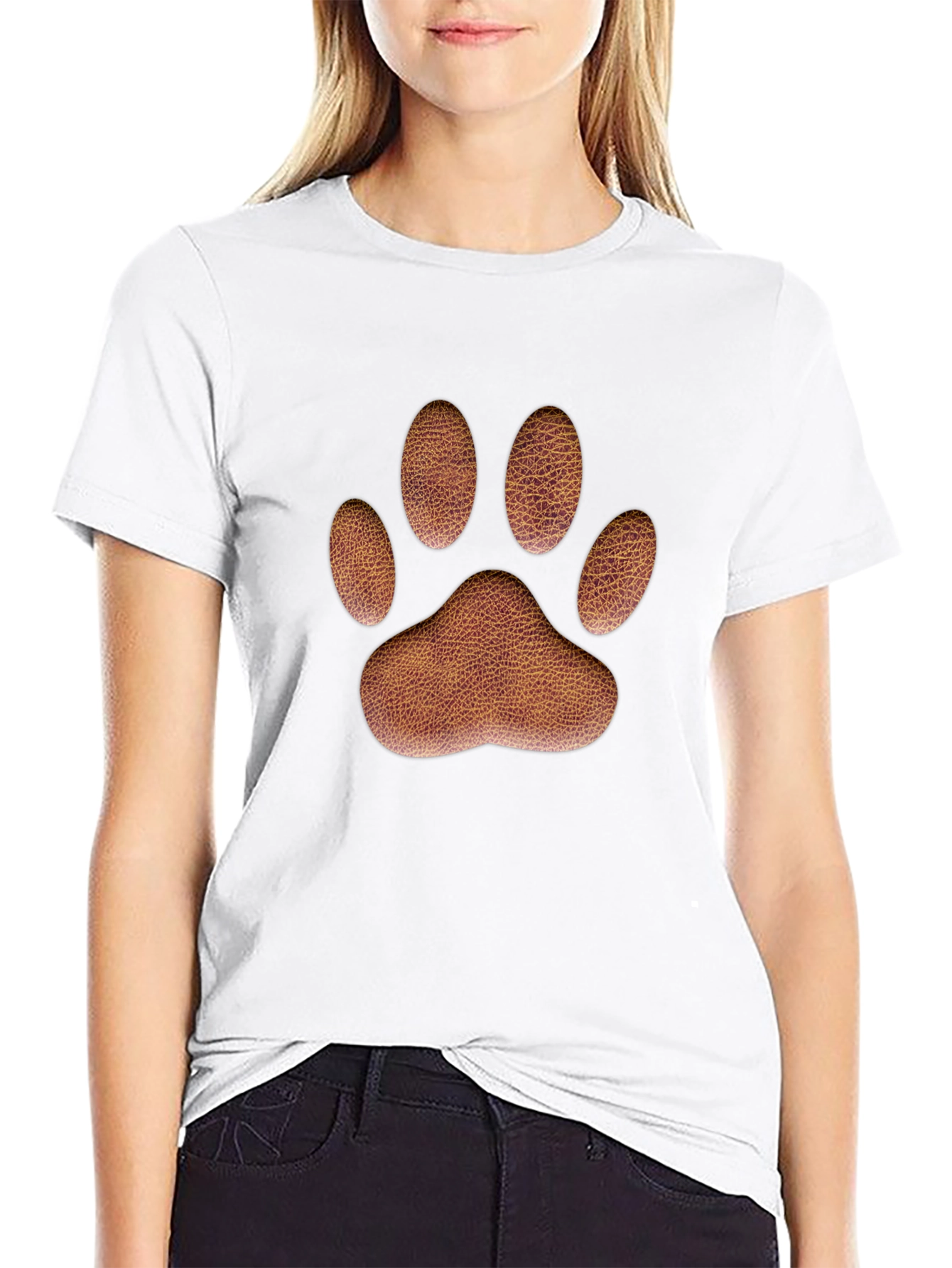 Paw Print T-Shirt - Casual Comfort