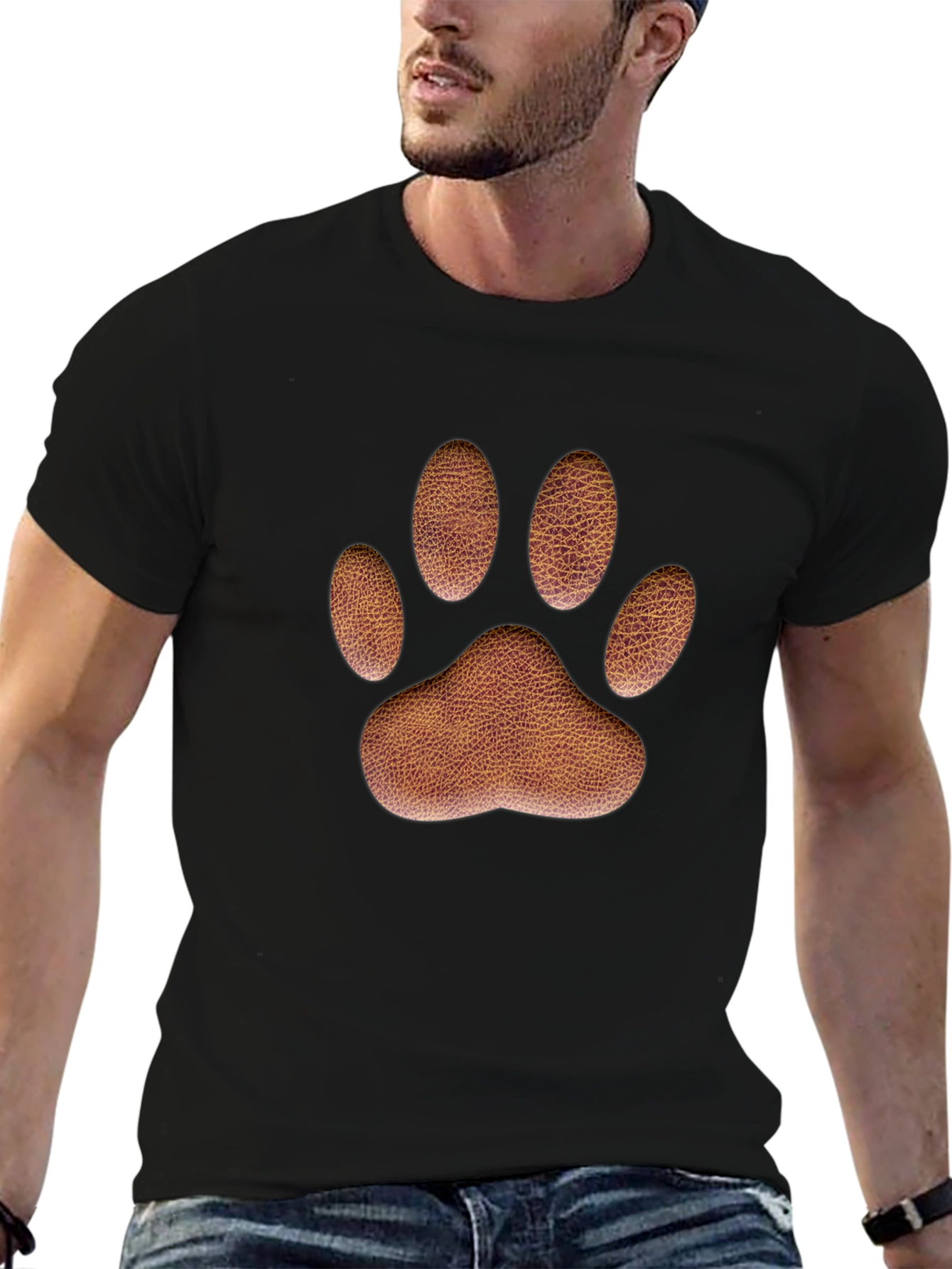 Paw Print T-Shirt - Casual Comfort