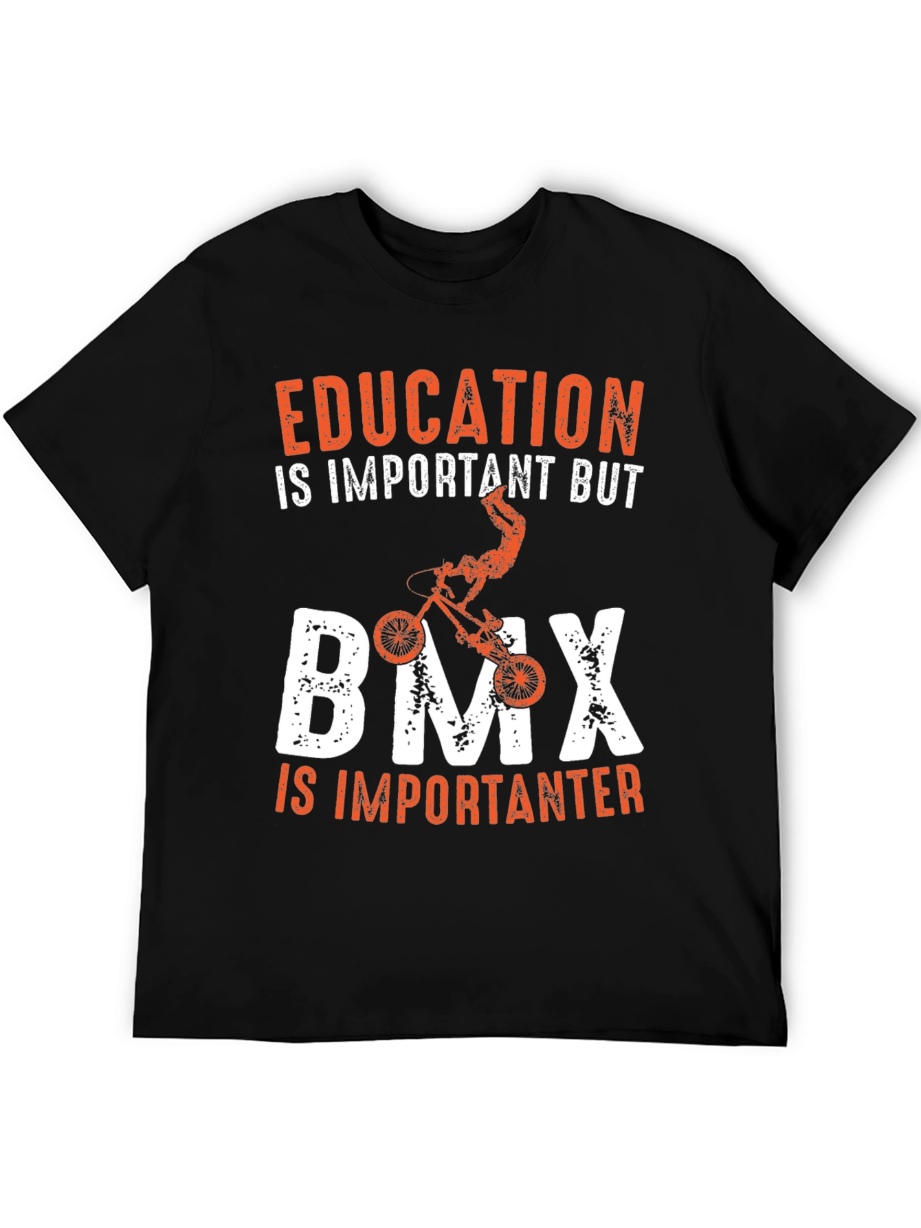 Education vs BMX Graphic T-Shirt