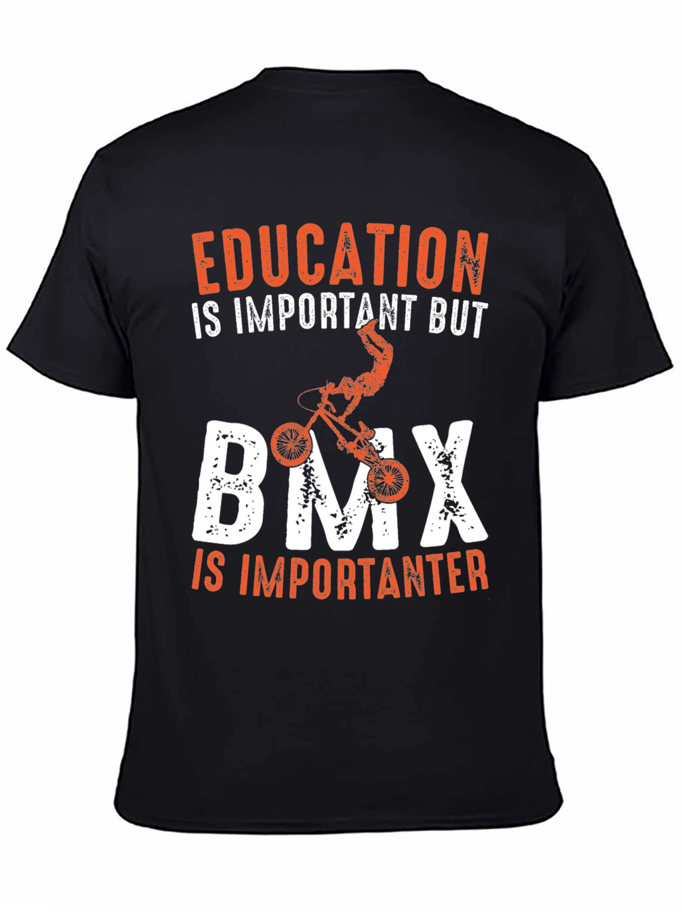 Education vs BMX Graphic T-Shirt