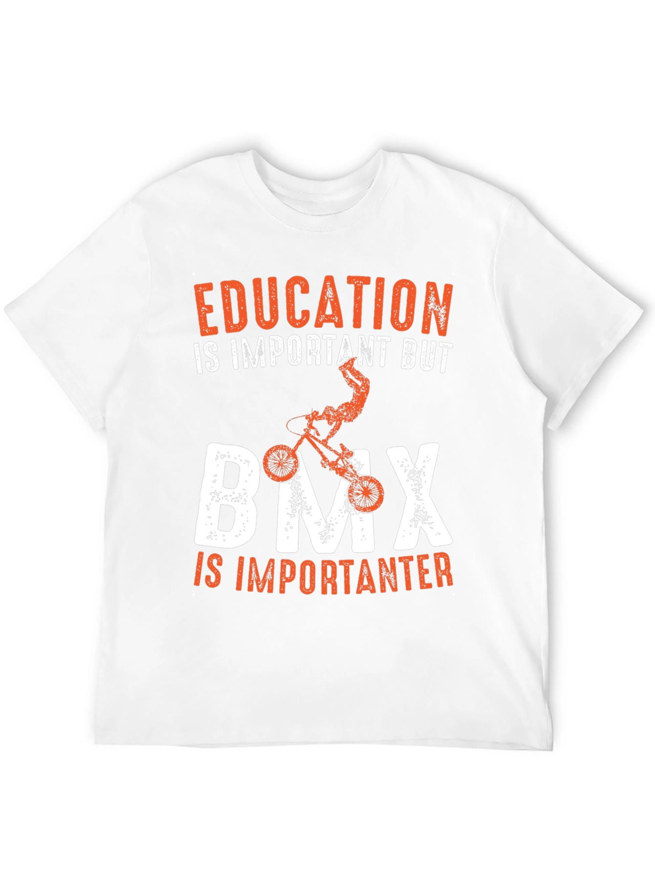 Education vs BMX Graphic T-Shirt