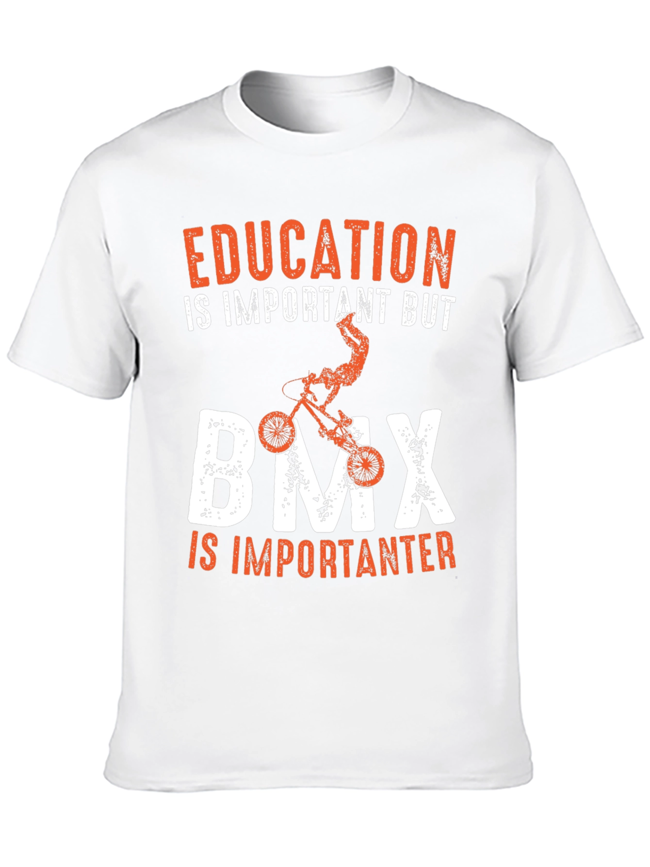 Education vs BMX Graphic T-Shirt