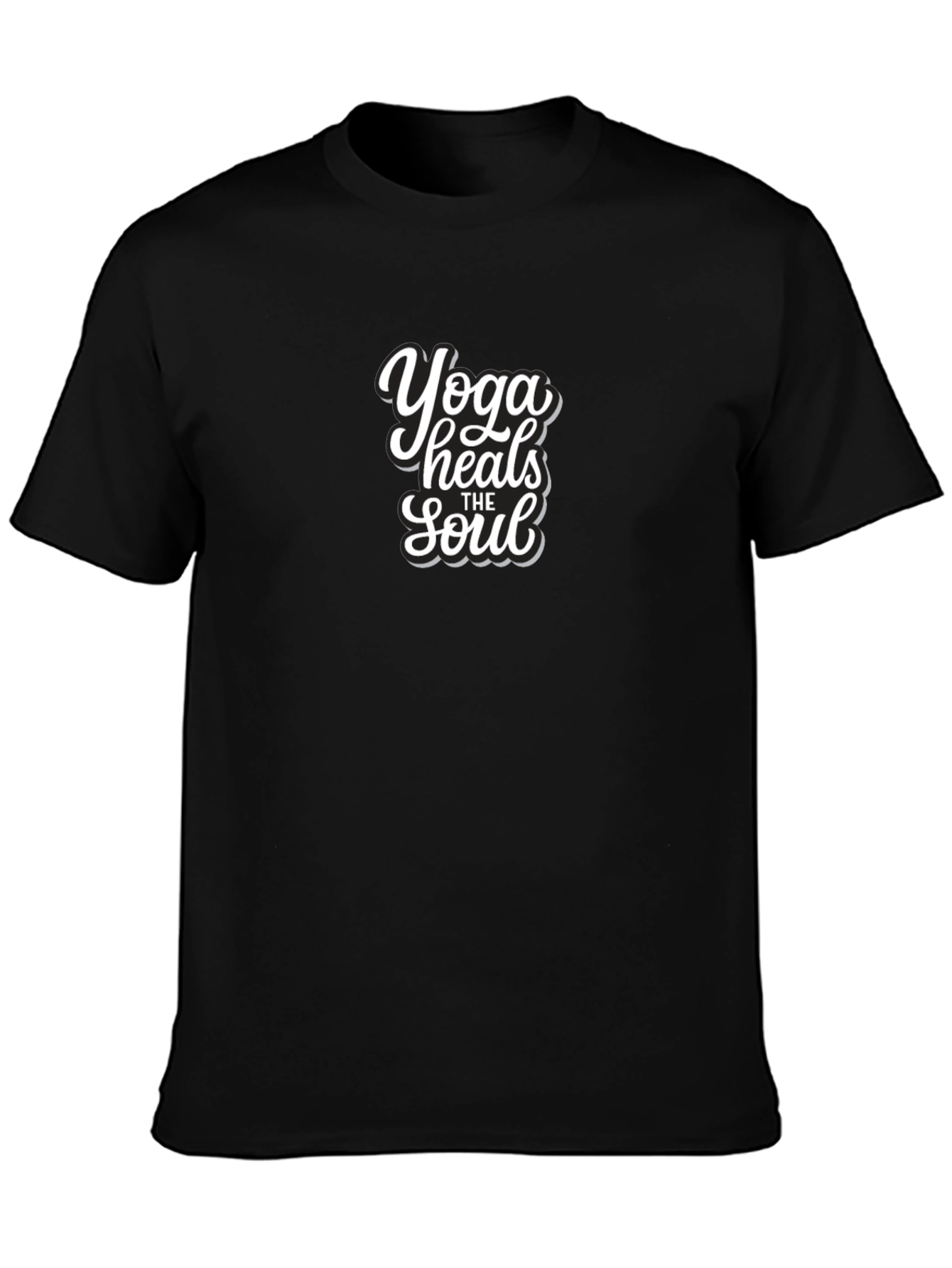 Yoga Heals the Soul Graphic Tee