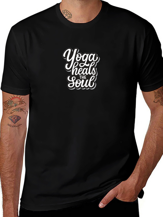 Yoga Heals the Soul Graphic Tee