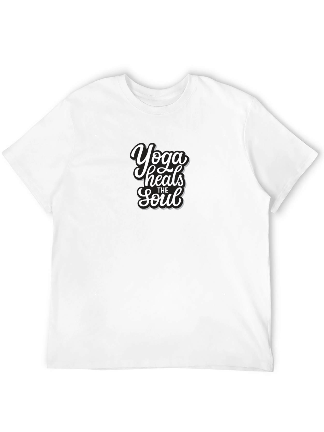 Yoga Heals the Soul Graphic Tee