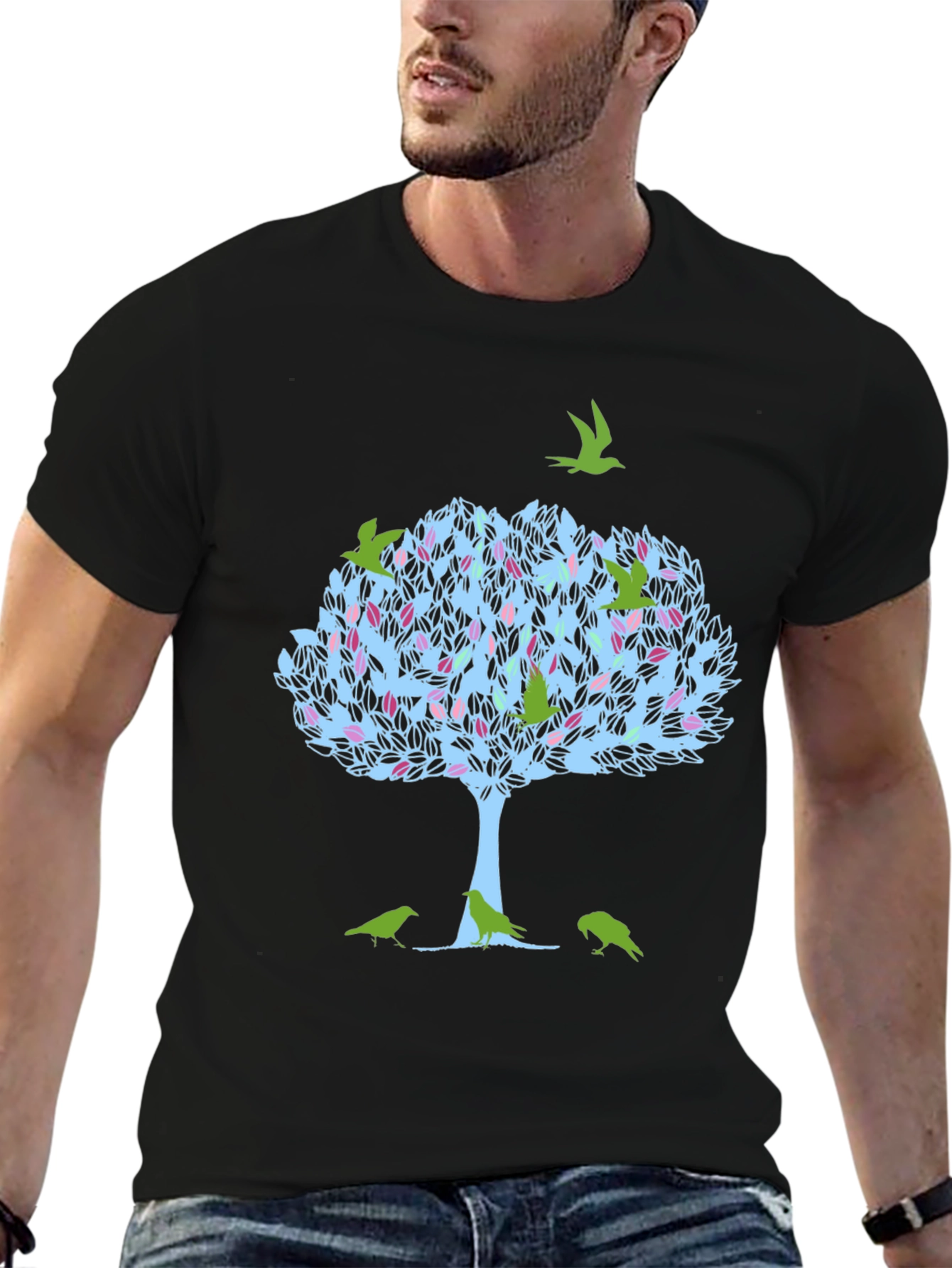 Nature Tree Graphic T-Shirt