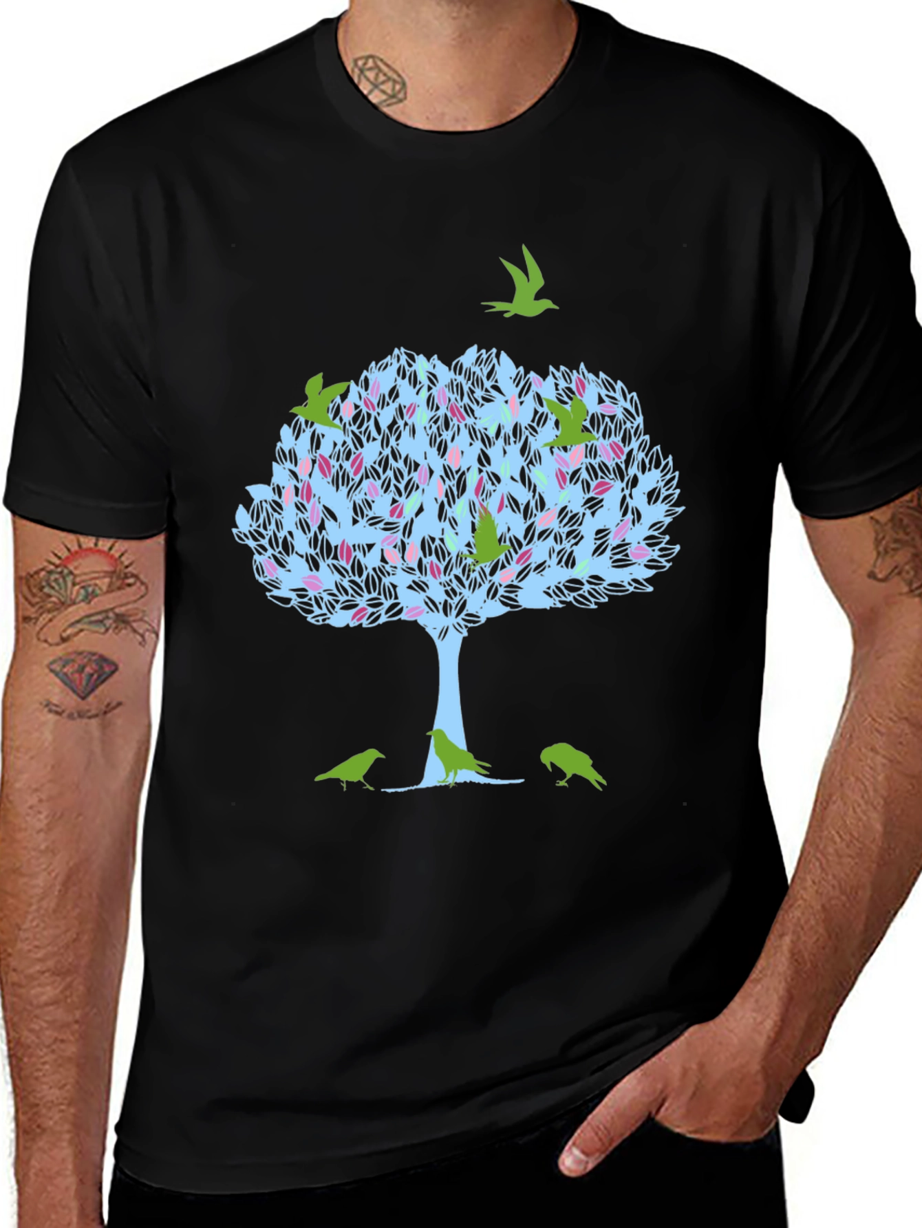 Nature Tree Graphic T-Shirt