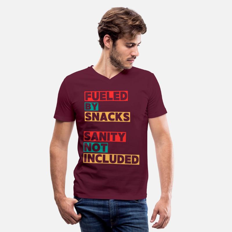 Fueled by Snacks Sanity Not Included Tee Shirt