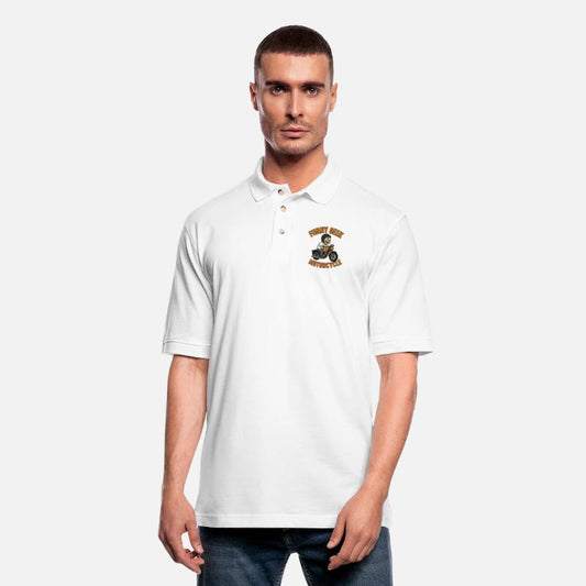 Fun Geek Motorcycle Illustration