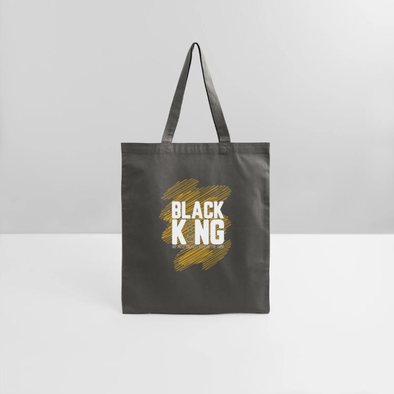 Funny black king the most powerful piece