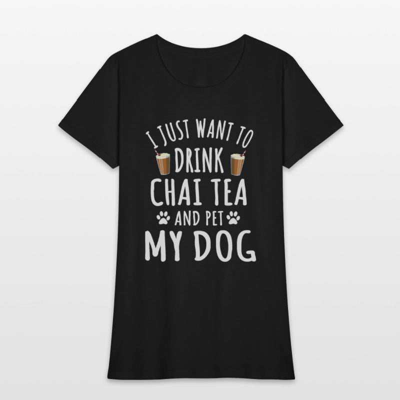 Funny Chai Tea And Dog Owner Outfit