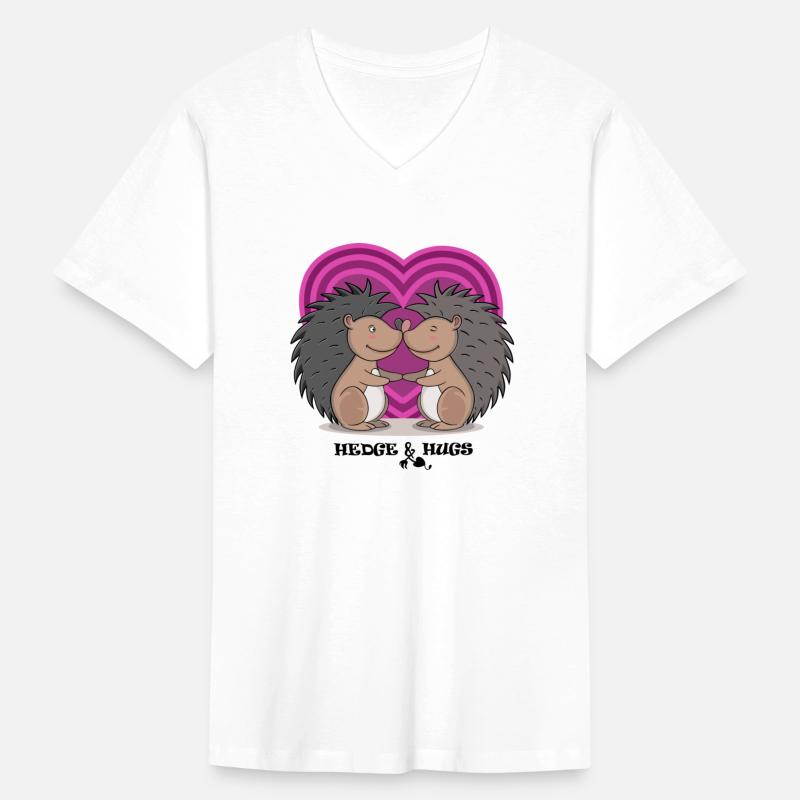 Funny Design Hedge and Hugs Light shirt