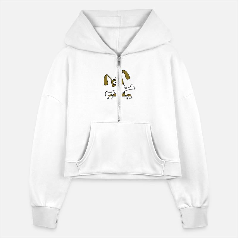 Funny Dog Big Bone Mouth Hunger Cool Cartoon Comic