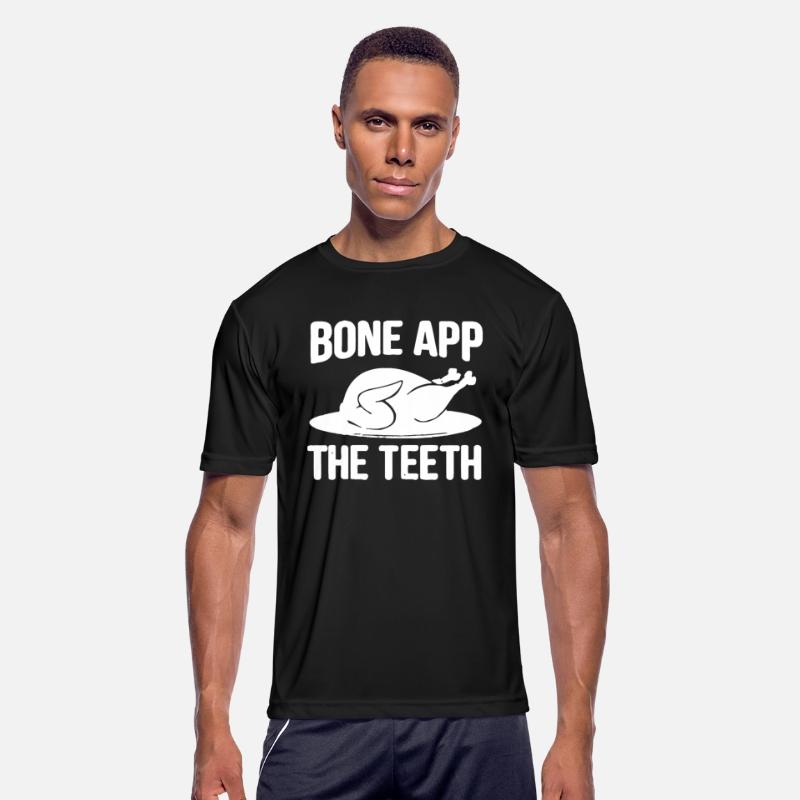 Funny Meme Thanksgiving BONE APP THE TEETHoutfitdr