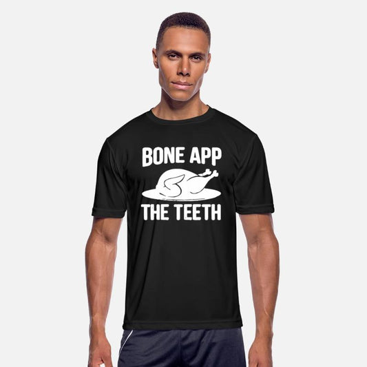Funny Meme Thanksgiving BONE APP THE TEETHoutfitdr