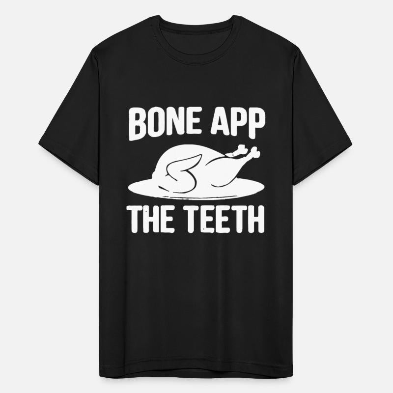 Funny Meme Thanksgiving BONE APP THE TEETHoutfitdr