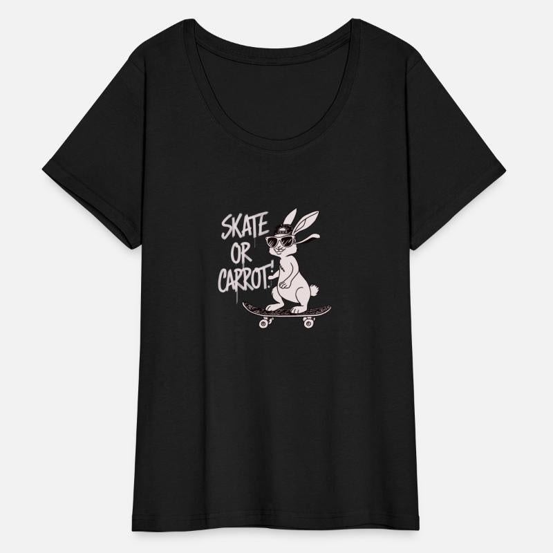 funny rabbit skating