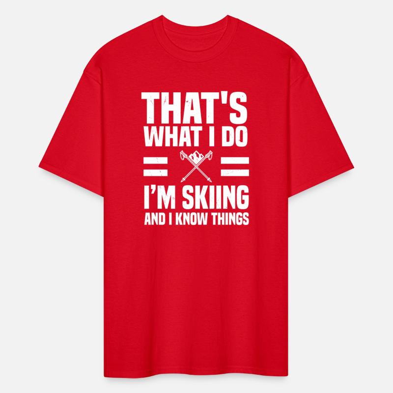 Funny Skier Quote Alpine Skiing