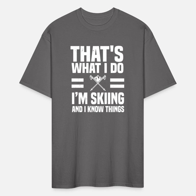 Funny Skier Quote Alpine Skiing