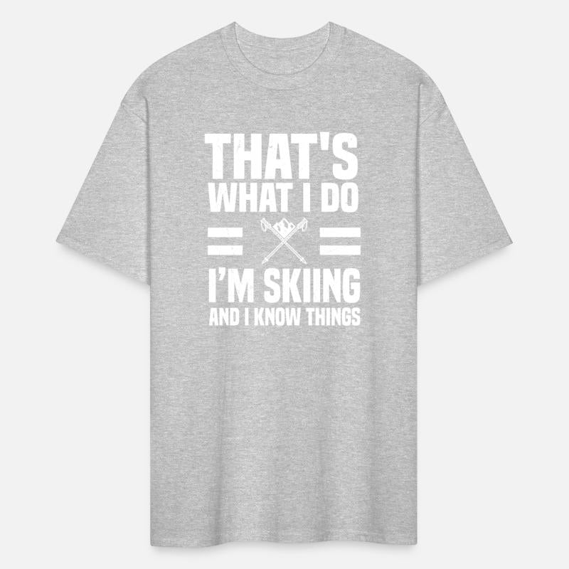 Funny Skier Quote Alpine Skiing