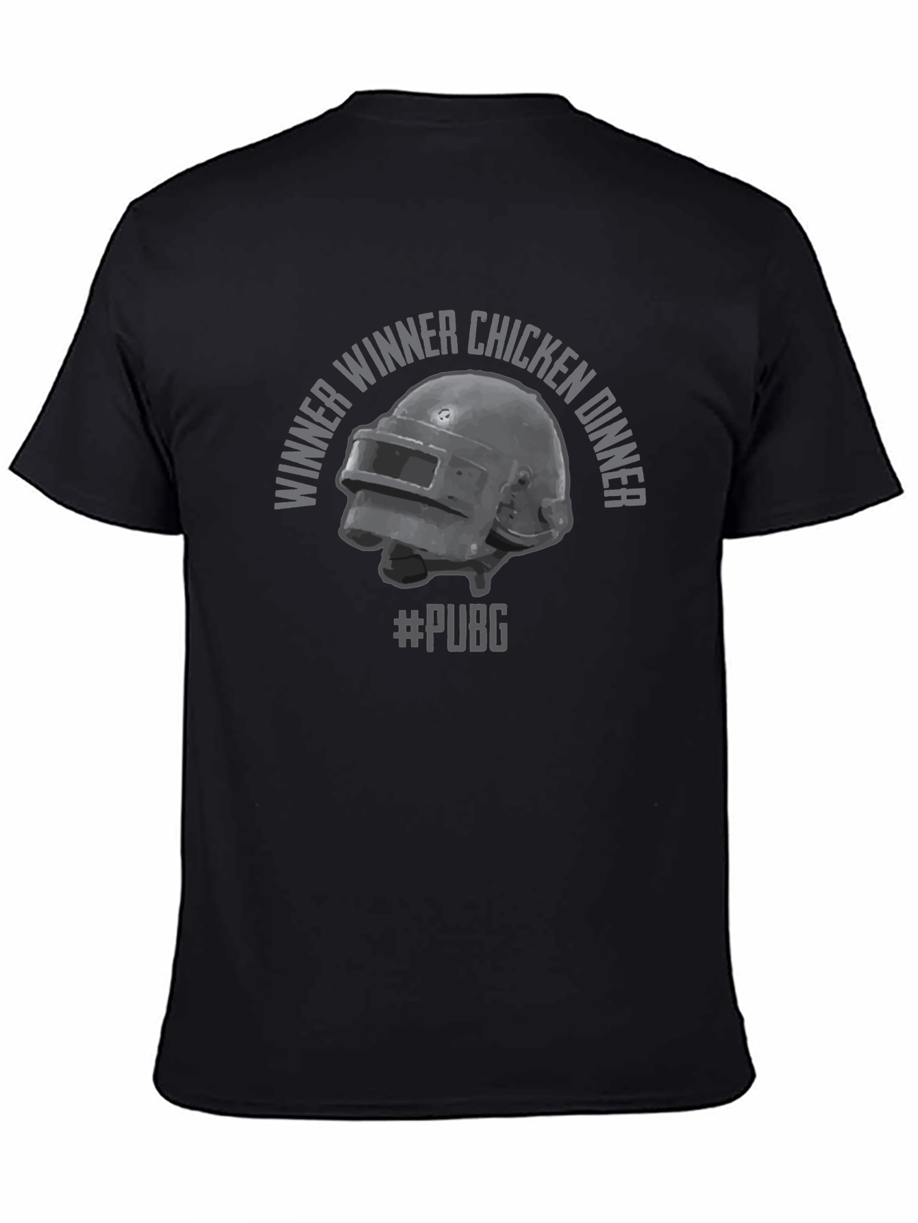 PUBG Winner Winner Chicken Dinner Black T-Shirt