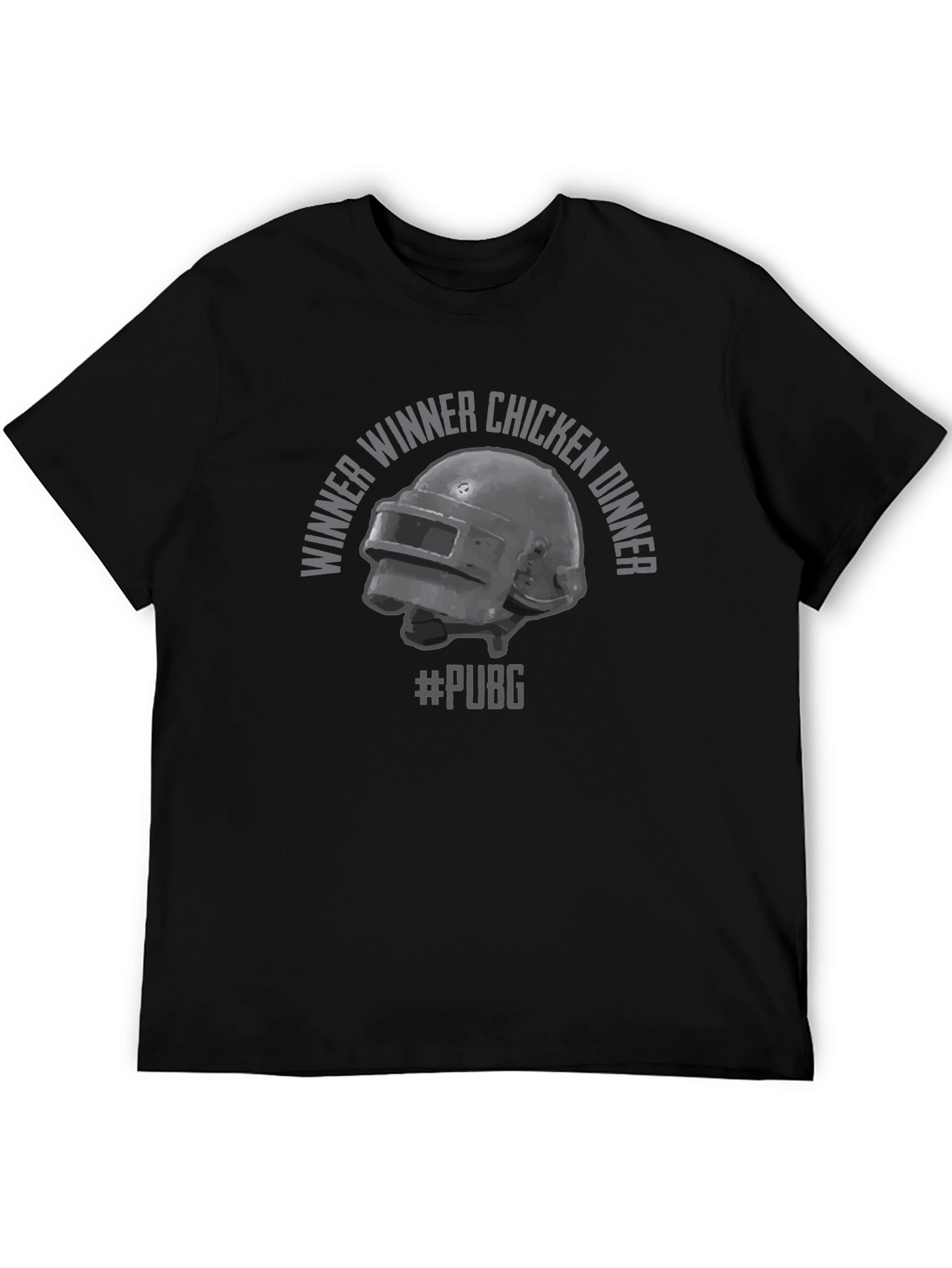 PUBG Winner Winner Chicken Dinner Black T-Shirt
