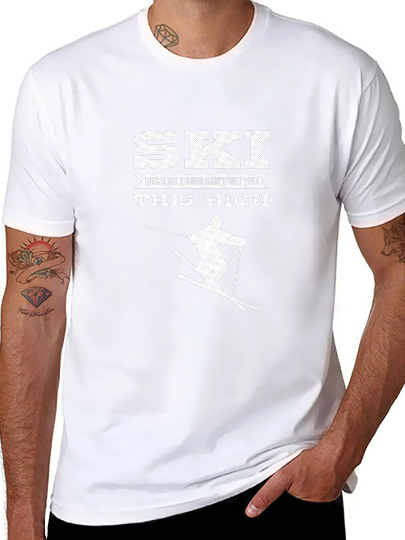 Ski Because Drugs Cant Get You This High T-Shirt